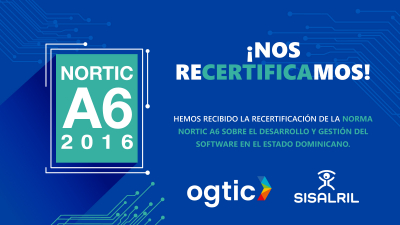 SISALRIL obtuvo recertificación NORTIC A6 por buenas prácticas en gestión Software del Estado